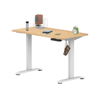 Table de bureau à manivelle manuelle pour meubles Bureau assis-debout Cadre de bureau intelligent réglable en hauteur
