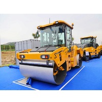 Nouvelle rouleuse vibrante tandem XD123 de 12 tonnes pour le compactage d'asphalte en Chine