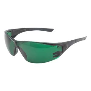 Lunettes de sécurité laser, monture noire 142 mm, verres verts, transmission lumineuse 30 %, pour la protection contre les radiations, fabriquées à Shenzhen - Product Image 3