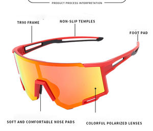 スマートワイヤレス防風サンドサイクリンググラス屋外おしゃれなサングラススポーツ & ライディングパーソナライズ - Product Image 3