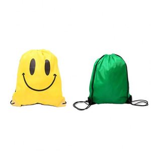 High Quality Custom Logo Nylon Drawstring Bag Waterproof Travel Sport Gym Bag 210d 600d Polyester Drawstring <b>Backpack</b> Bags - Product Image 4
