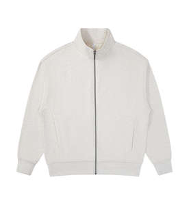 Moda 100% algodón 330gsm peso pesado <span class=keywords><strong>de</strong></span> gran tamaño Mock Turtle Neck <span class=keywords><strong>sudadera</strong></span> bordada temporada <span class=keywords><strong>de</strong></span> otoño - Product Image 3