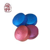 33mm Fast Light Encens Shisha Charbon De Bois De Fruit Naturel Tablette Ronde Charbon Moins De Fumée Inodore Noir Briket Charbon