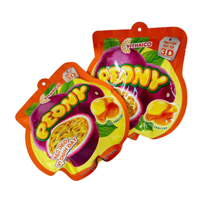 Peony Passion Fruit <b>Gummy</b> <b>Candy</b> 150g Delicious 3D Peelable Soft Gummies with Real Fruit Juice Core Vithaico Brand Snacks - Product Image 4