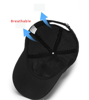 Gorra de Secado Rápido para Hombre, Gorra de Sol Delgada para Exteriores, Publicitaria, Promocional, de Verano, Transpirable y Ligera, Tipo Béisbol