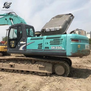 Excavatrice sur chenilles hydraulique de grande taille Kobelco SK350-8 de 35 tonnes, d'occasion, bien entretenue, prix avantageux, Kobelco SK350 - Product Image 2