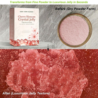 Kit de pédicure détoxifiant au sel de cristal de fleur de cerisier 4 en 1 |   Formule de soin des pieds adaptée aux végétaliens |   Pack de parfums personnalisés avec logo