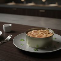 Service OEM pour les conserves de thon en saumure fraîchement produites, produits de la mer en conserve de haute qualité de 185g avec options économiques