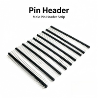Conector de pines de cobre ecológico XIN YING de 2.54mm, de una sola fila, de 11.5MM, con orificio pasante, 1*40P, negro, para aplicaciones digitales 3C