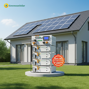 แบตเตอรี่เก็บพลังงาน Greensun GLR-100 สำหรับขายส่ง 51.2V 100Ah แบบติดตั้งบนชั้นวาง 30-60kWh พลังงานแสงอาทิตย์ แบบกึ่งโซลิดสเตท รับประกัน 10 ปี - Product Image 1