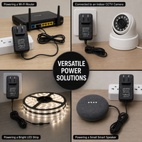Adaptateur secteur universel 12V 1.5A, convertisseur AC/DC pour l'électronique grand public