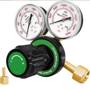 Manomètres à gaz en laiton de qualité moyenne American for Victor CGA510 Acétylène CGA540 Oxygène Régulateur de pression LGP Argon pour Hélium CO2 - Product Image 3