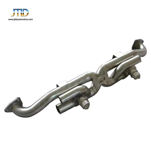 JTLD 新型高性能排气系统 Valvetronic Catback 适用于保时捷 991.1 991.<span class=keywords><strong>2</strong></span> Turbo s 3.8 带阀门排气系统，<span class=keywords><strong>2</strong></span> 年保修 - Product Image 3