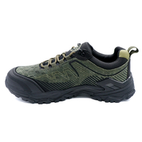 Chaussures de sécurité unisexes respirantes à embout en acier MaxiTough pour les travaux en usine et en construction, chaussures de protection à coupe basse