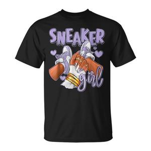 Camiseta Sneaker Girl de Manga Corta con Cuello Redondo, Impresión Digital, Unisex para Adultos, Actividades Promocionales - Product Image 1