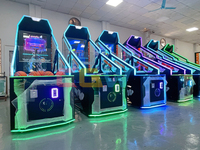Machine d'arcade de basket-ball LCD FEC Good Profit, machine de jeu de tir au basket-ball commerciale, jeu gratuit pour aire de jeux intérieure