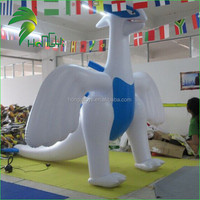 Personaje de Dibujos Animados Inflable Pokémon Lugia, Juguete de Dragón Inflable de Pie en Venta