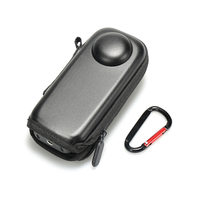 Étui de transport rigide portable pour Insta360 X4, sac de rangement antichoc pour les voyages et la photographie en extérieur