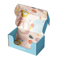 Boîte postale durable en carton pliable et réutilisable avec logo imprimé personnalisé et écologique Emballage de vêtements en boîte d'expédition