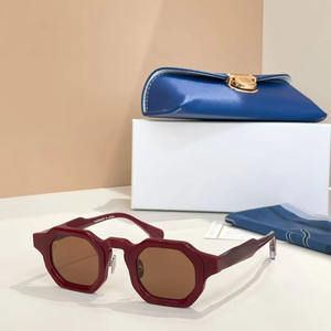 Солнцезащитные очки Tough Guy: роскошный винтажный тренд, массивные квадратные унисекс-очки из толстого ацетата, защита UV400, высокое качество 3А - Product Image 3