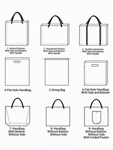 Sac de shopping en toile grande capacité avec logo personnalisé, sac à bandoulière écologique, sac à livres imprimé rayé pour étudiant - Product Image 4