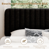 Lit Moderne de Luxe en Velours Écrasé Brillant, Capitonnage Ajustable, Boutons en Cristal, Résistant aux Taches, Dernière Génération