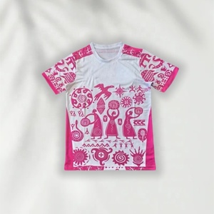 Nueva Camiseta de Fútbol de la Civilización <span class=keywords><strong>Maya</strong></span> de México 25/26, Personalizada, con Impresión por Transferencia Térmica, Unisex, Calidad Tailandesa 100% - Product Image 2