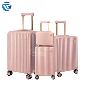 Newest design suitcase luggage modern pc Waterproof cabin Multifunctional Business Smart luggage set