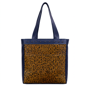 Premium Gravs Leather Tote Bag for Women Large Capacity Cowhide Zipper Closure Polyester Lining Fashion Travel Shoulder <b>Purse</b> - Product Image 1