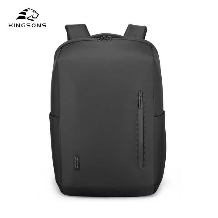 LYT Gray Nylon Laptop Backpack – 15.4" Computer Bag For School Or Travel