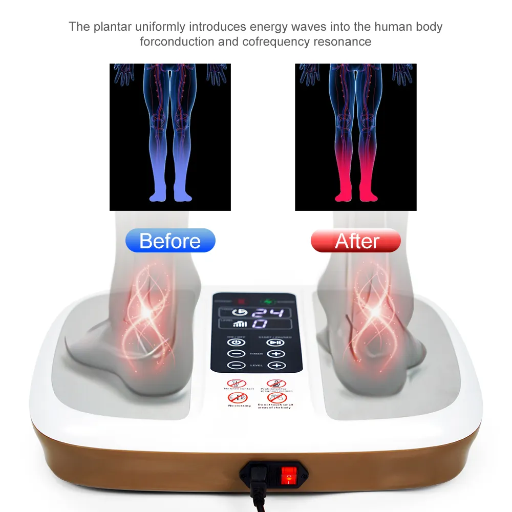 Suyzeko versão mais recente thz tera massagem nos pés vida thz tera hertz p-90 electro magnético pé massageador tera p90