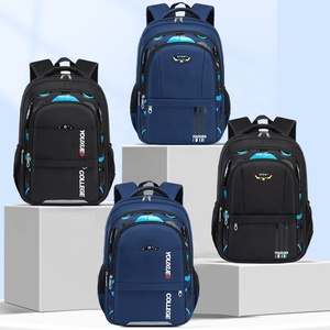 <span class=keywords><strong>Zaino</strong></span> Unisex per Studenti, Leggero, Protezione Spinale, Grande Capacità, <span class=keywords><strong>Idrorepellente</strong></span>, in Materiale Oxford, Stile Retrò Europeo - Product Image 4