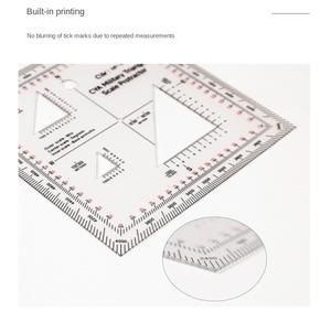 DF MP-2 - Transportador de ángulos táctico para exteriores, herramienta de lectura de mapas - Product Image 6