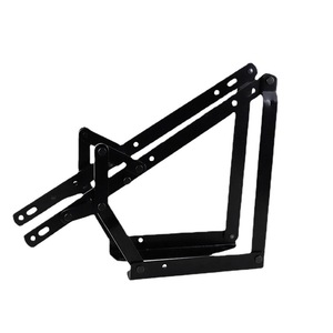 Soporte de cama con bisagra para cajón de sofá, marco plegable invisible, soporte extensible de acero laminado en caliente de 3 mm, diseño minimalista para muebles - Product Image 4