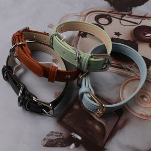 <span class=keywords><strong>Collar</strong></span> de perro de cuero de alta calidad Moq bajo, cómodo, duradero, patrón de bricolaje, <span class=keywords><strong>Collar</strong></span> de perro pequeño personalizado - Product Image 2