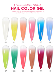 Kit de <span class=keywords><strong>vernis</strong></span> à <span class=keywords><strong>ongles</strong></span> en gel pour peinture florale, écologique, végétalien, non toxique, pour <span class=keywords><strong>dessin</strong></span>, décapant, ombré, fournitures pour la vente en gros - Product Image 6