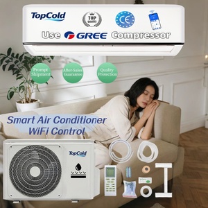 Aire Acondicionado <span class=keywords><strong>Split</strong></span> <span class=keywords><strong>de</strong></span> <span class=keywords><strong>Pared</strong></span> <span class=keywords><strong>de</strong></span> Alto Rendimiento, 9000-24000 BTU, Inverter T1, 220V 60Hz, Control Inteligente por Wi-Fi, para Hogar, Familia y Hotel - Product Image 1