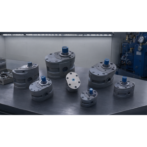 ปั๊มน้ำมันเกียร์ HY01 CBJ รุ่นเหล็กหล่อสำหรับระบบไฮดรอลิก รุ่น 3X5 100X25 - Product Image 2