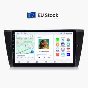 Autoradio Android Carplay Junsun pour BMW Série 3 E90 E91 E92 E93, navigation GPS, lecteur multimédia, lecteur DVD, unité principale - Product Image 1