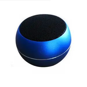 Promotion Runde Form Aluminium legierung Mini Bluetooth TWS Lautsprecher