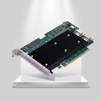 Adaptador de Almacenamiento Interno Broadcom Brocade 9670-24i Tri-Mode 24G SAS4 NVMe PCIe Gen4 X16, Tarjeta Lógica RAID de 24 Puertos