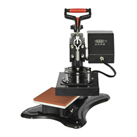 GuangZhou Xingyan 15x15 CM Sublimation Mini Swing Away Label Logo Heat Press Machine d'impression