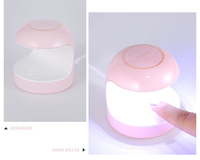 Nouvelle arrivée Mini lampe à ongles LED UV avec câble USB Cosmetiquera Lampe à ongles à usage domestique à séchage rapide