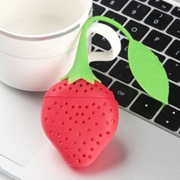 1 pièce filtre accessoires de thé fraise outils de cuisine infuseur boule feuille passoire sac de fraise pour appareil de brassage