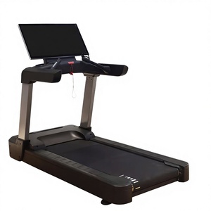 Tapis roulant motorisé commercial avec écran tactile et inclinaison automatique pour usage en salle de sport intérieure - Product Image 2