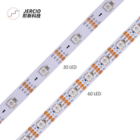 Tira de Luces LED RGB Programable Plug&Play Magic JERCIO |   SK6815/WS2815/GS8208 DC12V Continuidad de Punto de Interrupción para Manualidades DIY
