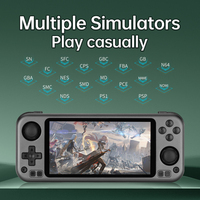Nouvelle console de jeu portable 2026 avec écran tactile IPS de 5,0 pouces, système Android open source, lecteur de jeux vidéo RG3566, compatible PSP PS1