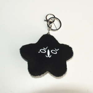 KPOP NT127 peluche porte-clés Haechan Mark <span class=keywords><strong>Doyoung</strong></span> étoile mignon Expression peluche poupée porte-clés sac clé pendentif Jungwoo YUTA cadeaux - Product Image 3