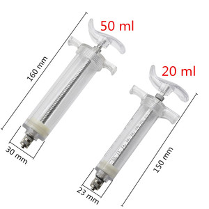 Jeringa de Alimentación para Loros de 20ml/50ml con 6 Tubos Curvos para Alimentación de Aves - Product Image 3