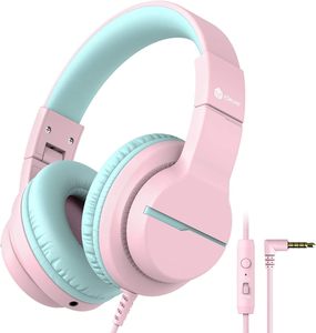 Casque audio pour enfants IClever, très vendu, pour l'école, avec super réduction de bruit - Product Image 2